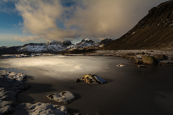 Scafell from Three Tarns